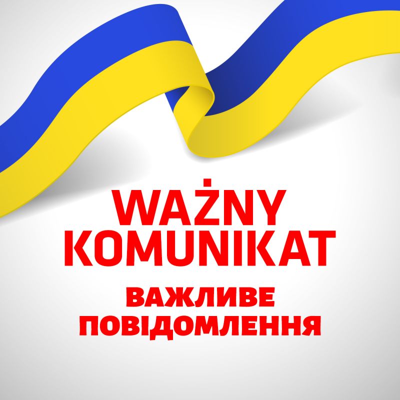 Ważny komunikat