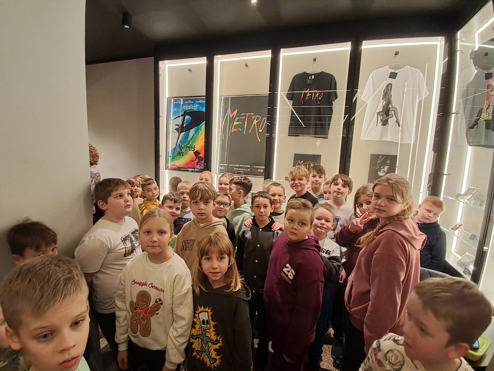 Wycieczka klas 1-4 do Warszawy