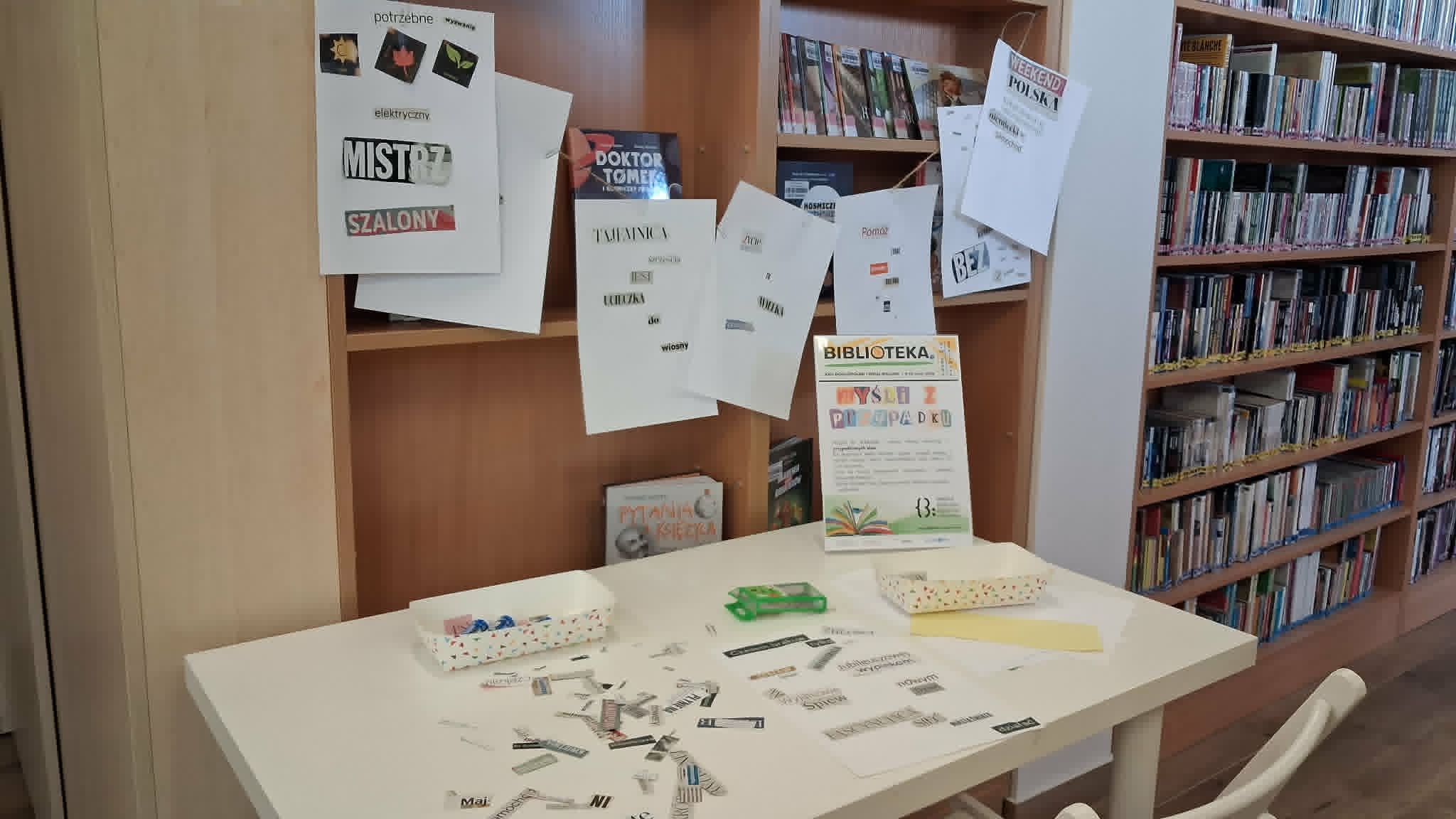 Lekcja w Miejskiej Bibliotece Publicznej w Mszczonowie
